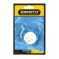 Bulk Pack 10 X Basin-plug Rubber White Zenith